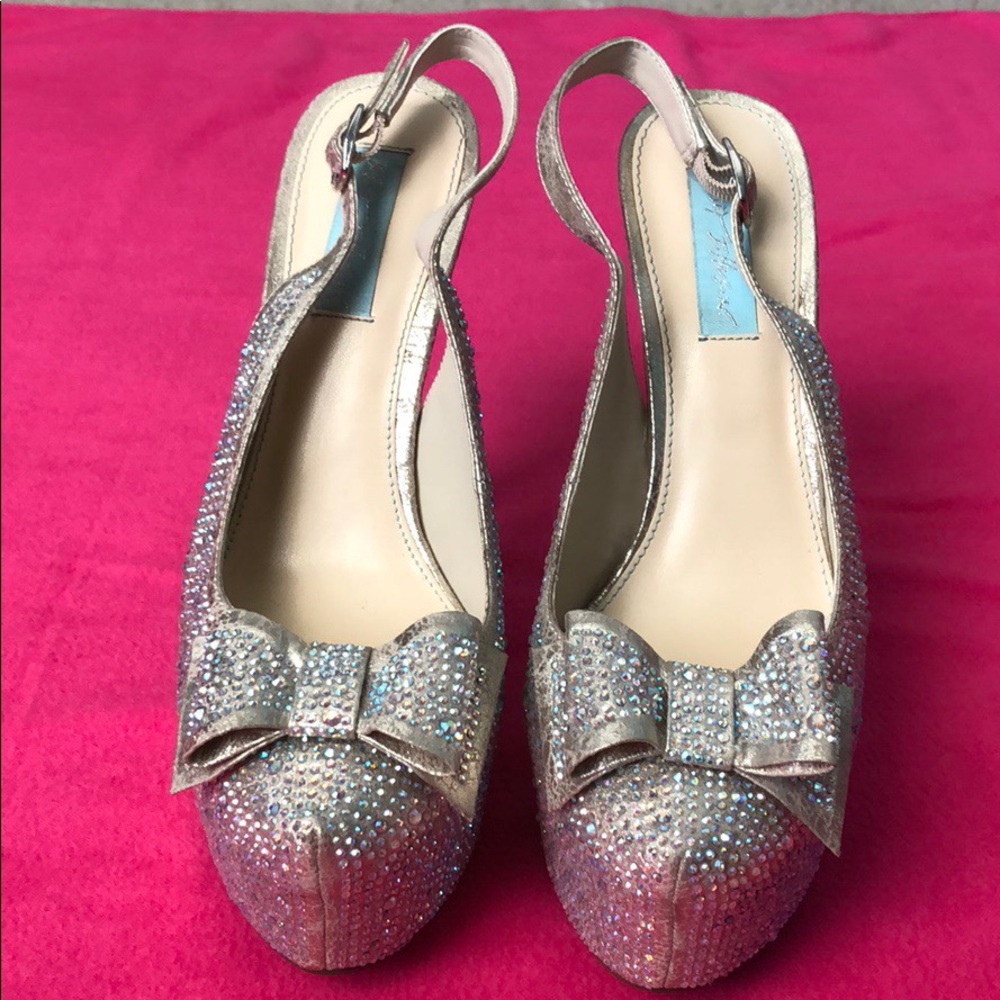 Betsy Johnson Sparkly Heels